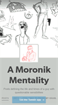 Mobile Screenshot of moronik.tumblr.com