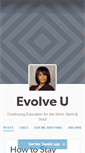 Mobile Screenshot of evolve-u.tumblr.com