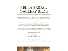 Tablet Screenshot of bellabridal.tumblr.com