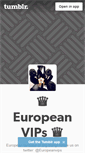 Mobile Screenshot of europeanvips.tumblr.com