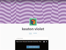 Tablet Screenshot of keatonviolet.tumblr.com