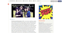 Desktop Screenshot of power-pop.tumblr.com