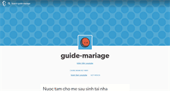 Desktop Screenshot of guide-mariage.tumblr.com