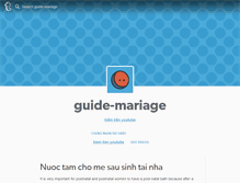 Tablet Screenshot of guide-mariage.tumblr.com