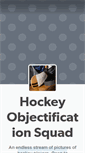 Mobile Screenshot of hockeyosquad.tumblr.com