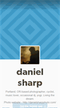 Mobile Screenshot of danielsharp.tumblr.com
