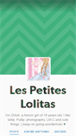 Mobile Screenshot of lespetiteslolitas.tumblr.com