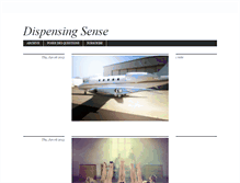 Tablet Screenshot of dispensing-sense.tumblr.com