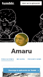 Mobile Screenshot of amaru.tumblr.com