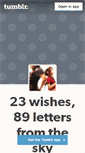 Mobile Screenshot of 23wishes.tumblr.com