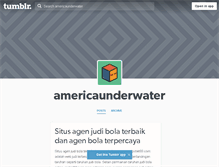 Tablet Screenshot of americaunderwater.tumblr.com