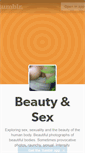 Mobile Screenshot of beautysex.tumblr.com