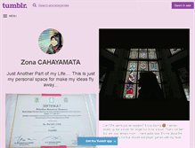 Tablet Screenshot of ainicahayamata.tumblr.com