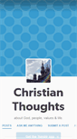 Mobile Screenshot of christianwords.tumblr.com
