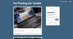 Desktop Screenshot of impostingon.tumblr.com