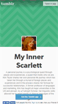 Mobile Screenshot of myinnerscarlett.tumblr.com