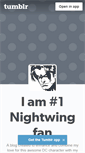 Mobile Screenshot of nightwingfan.tumblr.com
