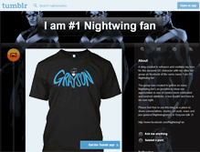 Tablet Screenshot of nightwingfan.tumblr.com