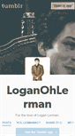 Mobile Screenshot of loganohlerman.tumblr.com