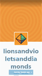 Mobile Screenshot of lionsandvioletsanddiamonds.tumblr.com