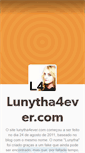 Mobile Screenshot of lunytha4ever-com.tumblr.com