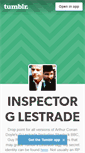 Mobile Screenshot of inspectorlestrade.tumblr.com