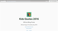 Desktop Screenshot of kidskiddingkittens.tumblr.com