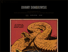 Tablet Screenshot of johnnydombrowski.tumblr.com