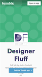 Mobile Screenshot of designerfluff.tumblr.com