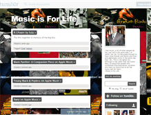 Tablet Screenshot of musicisforlife.tumblr.com