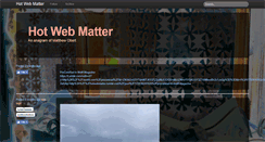 Desktop Screenshot of hotwebmatter.tumblr.com