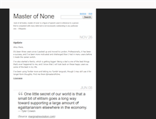 Tablet Screenshot of master-of-none.tumblr.com