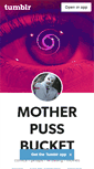 Mobile Screenshot of motherpussbucket.tumblr.com