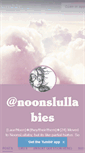 Mobile Screenshot of isleptpassnoon.tumblr.com
