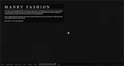 Desktop Screenshot of manryfashion.tumblr.com