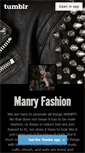 Mobile Screenshot of manryfashion.tumblr.com