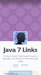 Mobile Screenshot of java7.tumblr.com