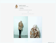 Tablet Screenshot of model-couture.tumblr.com