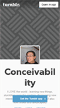 Mobile Screenshot of conceivability.tumblr.com