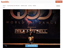 Tablet Screenshot of dancingdaggar.tumblr.com