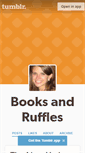 Mobile Screenshot of booksandruffles.tumblr.com