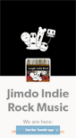 Mobile Screenshot of jimdoindierockmusic.tumblr.com