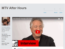 Tablet Screenshot of mtvafterhours.tumblr.com