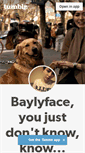 Mobile Screenshot of baylyface.tumblr.com