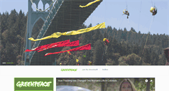 Desktop Screenshot of greenpeaceusa.tumblr.com