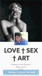 Mobile Screenshot of love-sex-art.tumblr.com