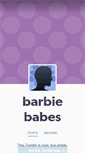 Mobile Screenshot of barbiebabes.tumblr.com