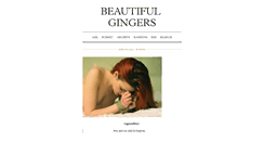 Desktop Screenshot of beautifulgingers.tumblr.com