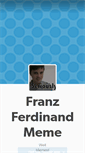 Mobile Screenshot of franzferdinand-meme.tumblr.com