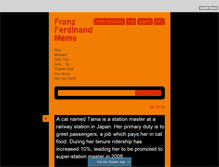 Tablet Screenshot of franzferdinand-meme.tumblr.com